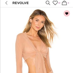 Kennedy Wrap Top (NWT) by KAOHS color honey mesh